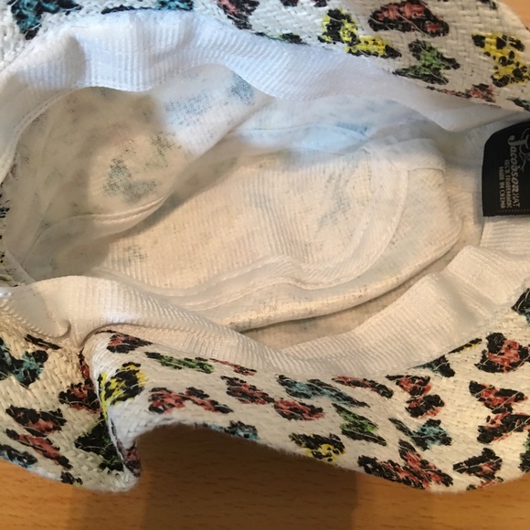 Jacobson Children’s Bucket Hat White With Colored Butterflies Size Small EUC - Picture 2 of 6